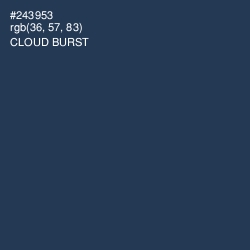 #243953 - Cloud Burst Color Image